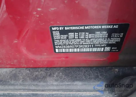 2023 Mini Countryman Cooper S z USA, uszkodzony, nr VIN WMZ83BR07P3R28311